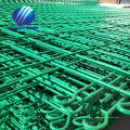 PVC coated welded iron wire mesh panels green panel good price welded mesh panel